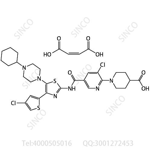阿伐曲波帕马来酸盐