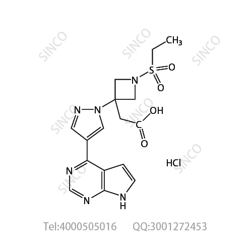 巴瑞替尼杂质18盐酸盐