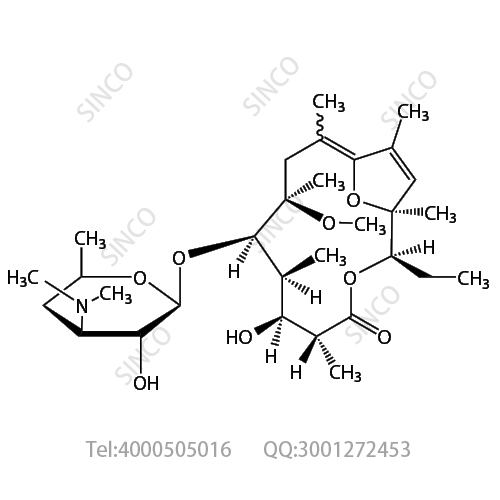 克拉霉素EP杂质K(顺反混合物)
