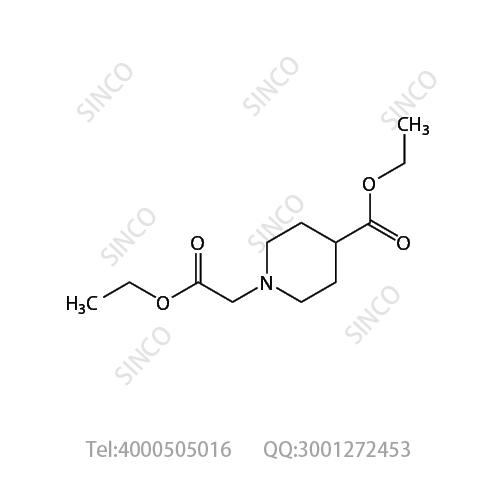 4-（乙氧基羰基）-1-哌啶乙酸乙酯