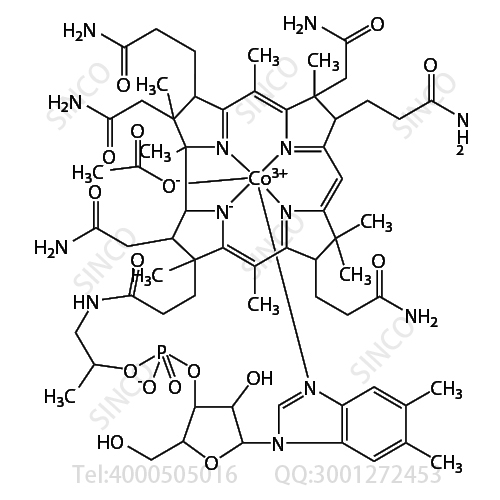 醋酸羟考拉明（维生素B12类似物）